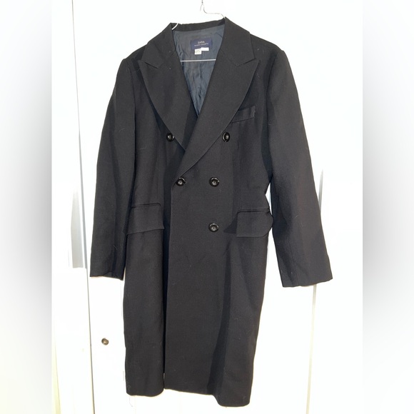ZARA Classic Concepts Wool Pea Coat - Picture 11 of 11